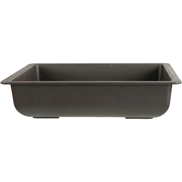 Bonsaischale 42x33.5x10.5cm Dunkelbraun Rechteckig Kunststoff
